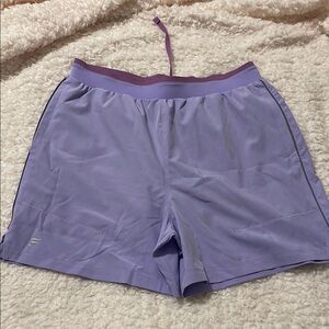 Fabletics Lavender Athletic Shorts